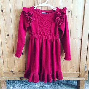 3/4T Knit Sweater Dress